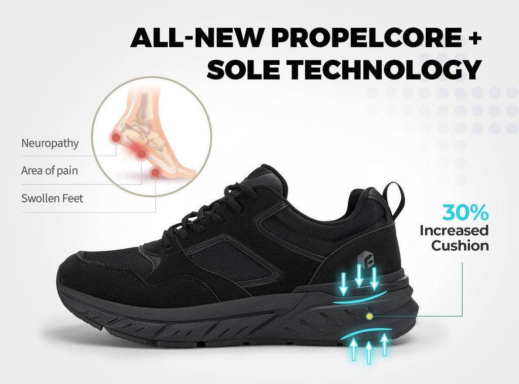 FitVille Men's Rebound Neo Walking Shoes V2 - 13