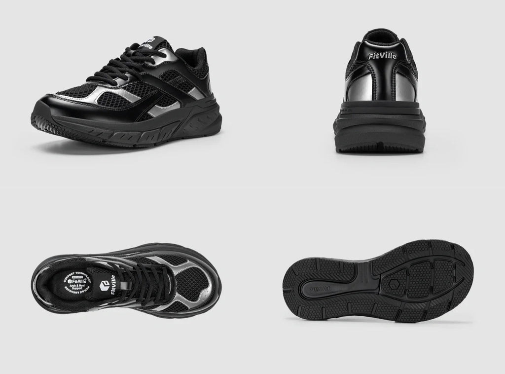 FitVille Men's Rebound Neo Walking Shoes V6 - 26