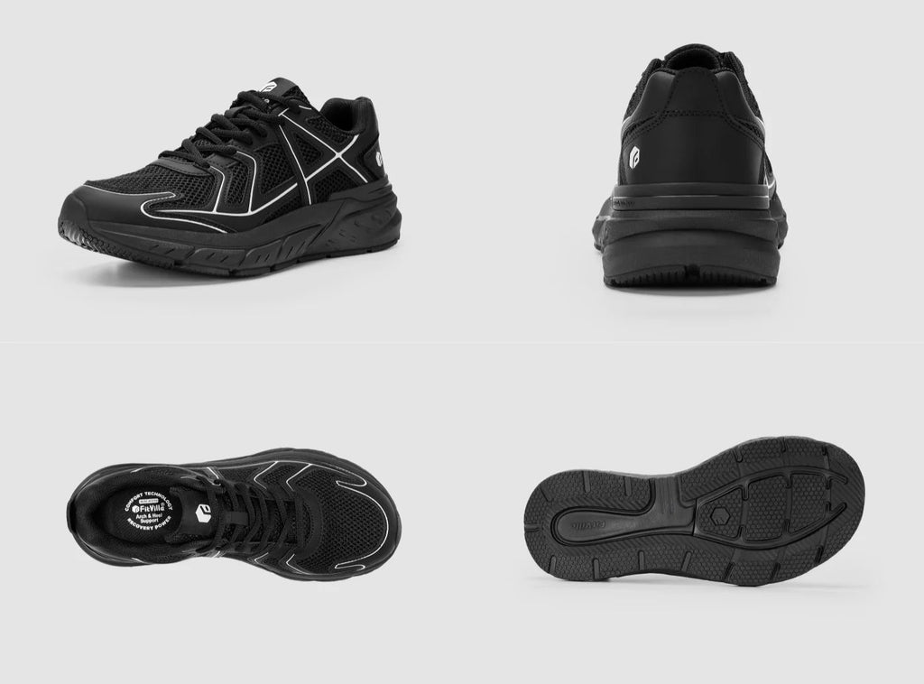 FitVille Men's Rebound Neo Walking Shoes V7 - 17