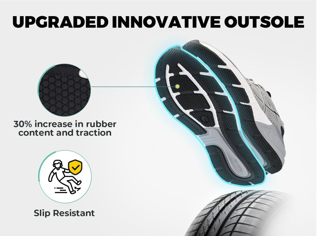 FitVille Men's Rebound Neo Walking Shoes V7 - 16