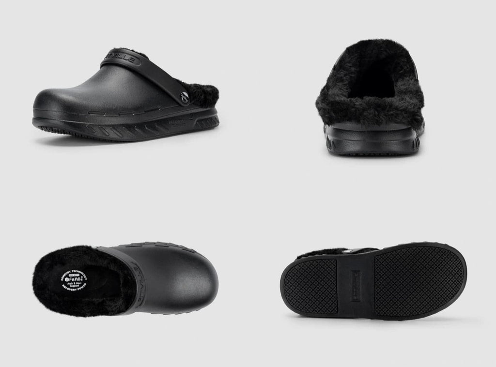 FitVille Men's Recovery Winter Clog V1 - 7