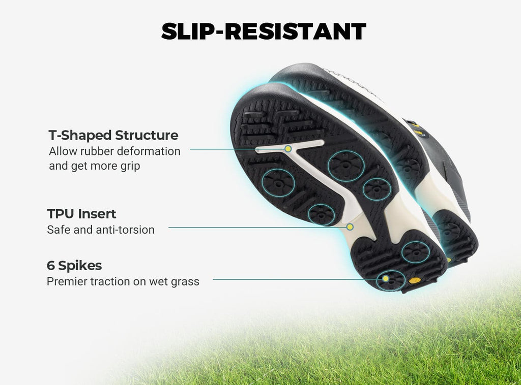 FitVille Men's SpeedEx Golf Shoes V1 - 12