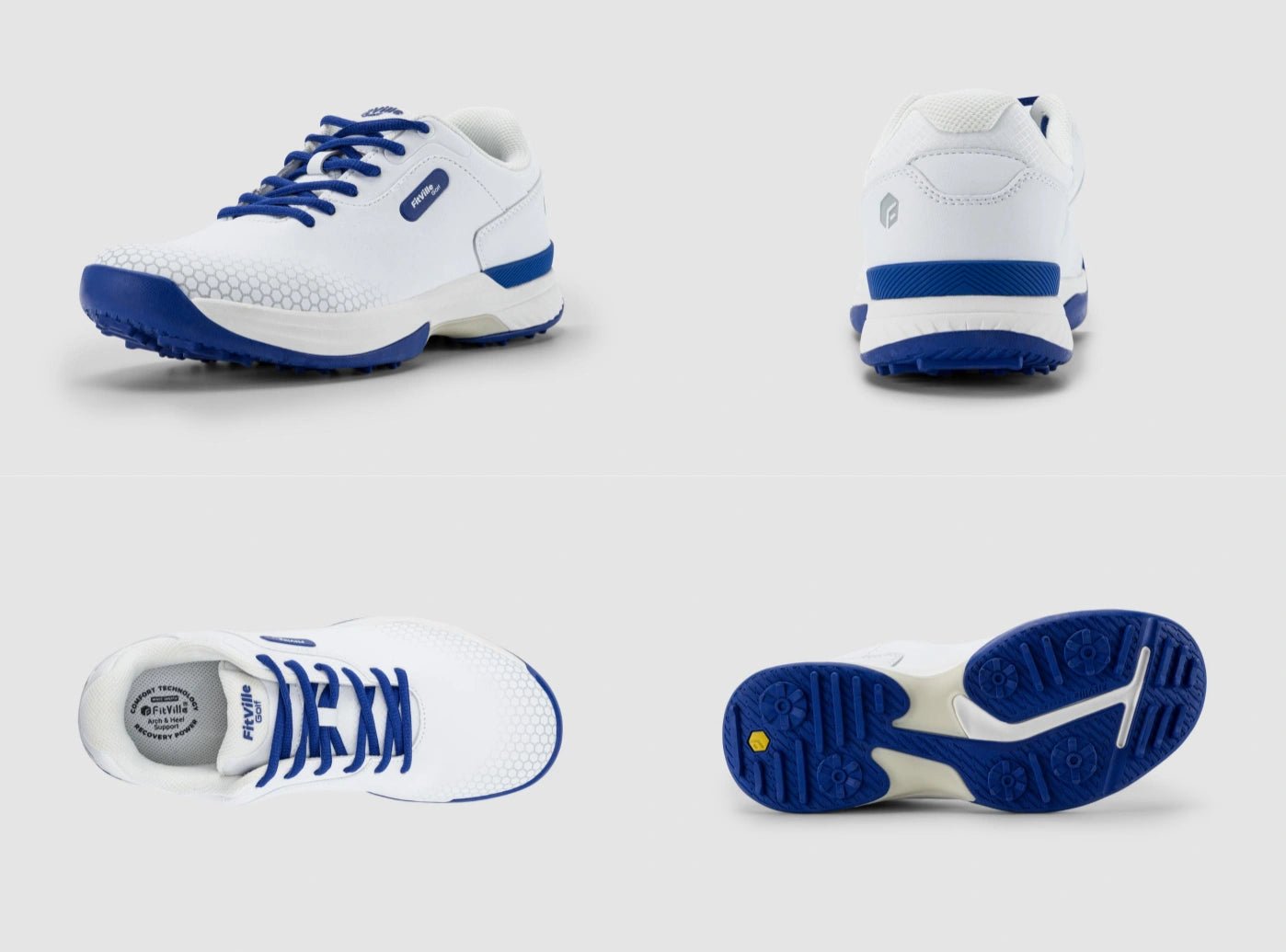 speedWiFi5G Ｌ13 Wide Golf Shoes Comfortable Men's SpeedEx V1| FitVille UK – FitVilleUK