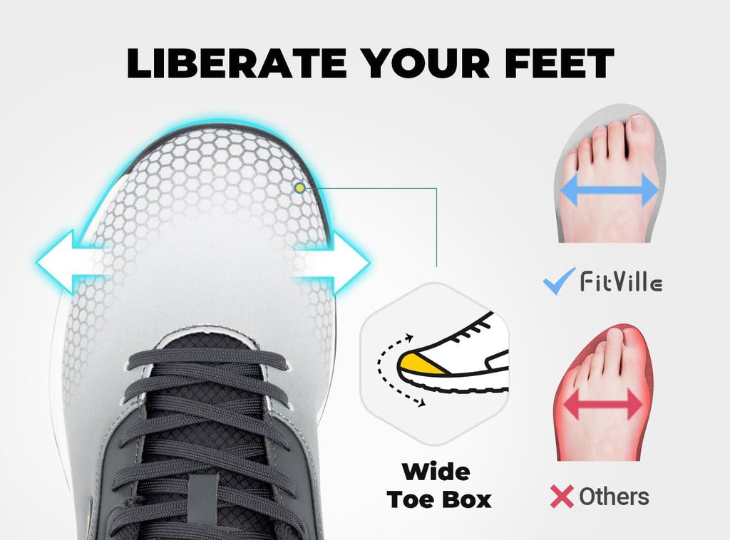 FitVille Men's SpeedEx Golf Shoes V1 - 11