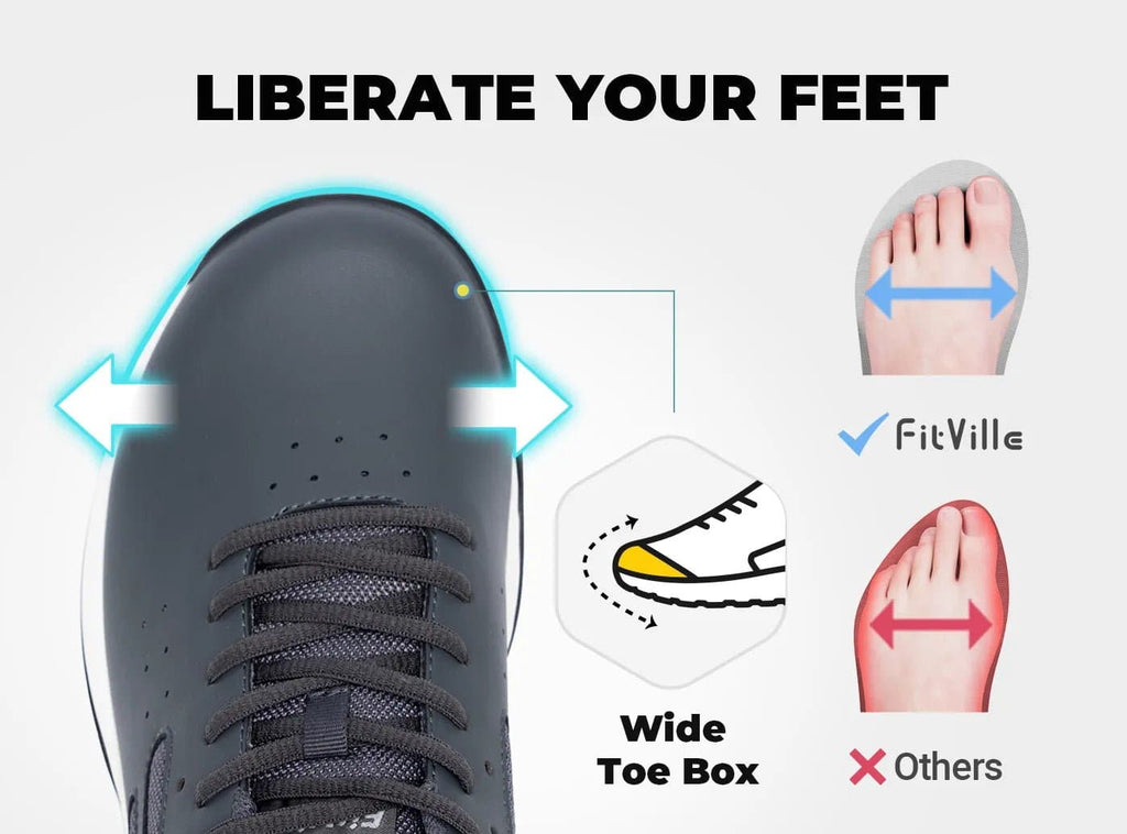 FitVille Men's SpeedEx Golf Shoes V2 - 3