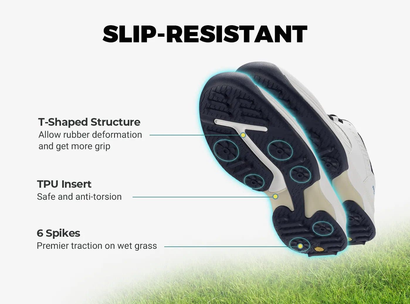 FitVille Men's SpeedEx Golf Shoes V4 | Extra Wide – FitVilleUK