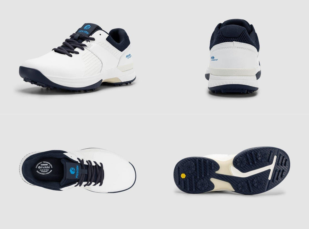 FitVille Men's SpeedEx Golf Shoes V4 - 14