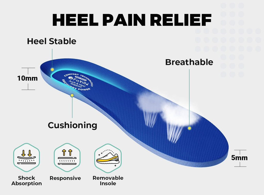 FitVille Men's Step Ease Slip - On Walking Shoes V2 - 23