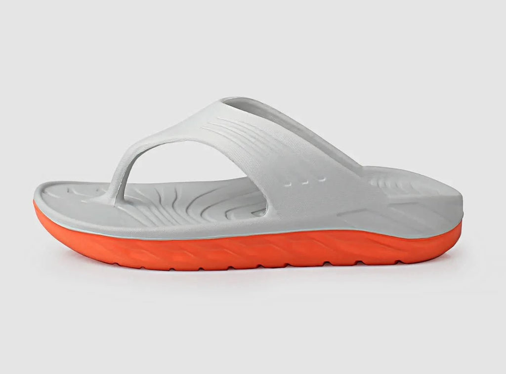 FitVille Men's Thick - Soled Arch Support Flip Flops - 1