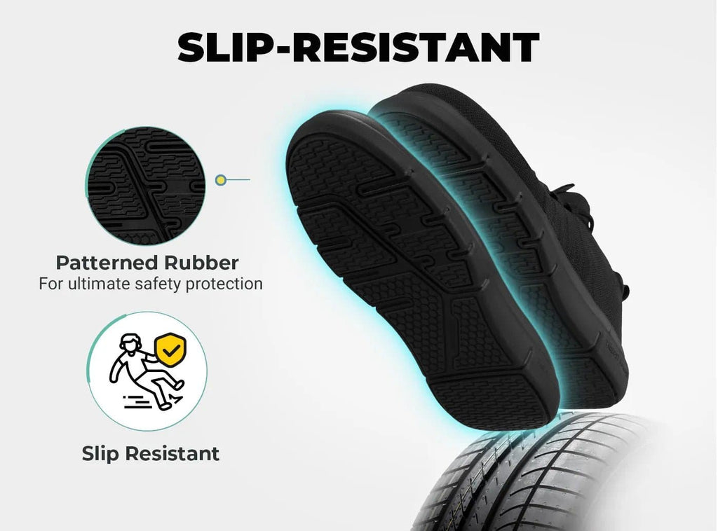 FitVille Men's TitanToe Composite Toe SR Sneaker V3 - 4