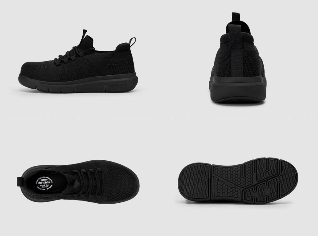 FitVille Men's TitanToe Composite Toe SR Sneaker V3 - 5