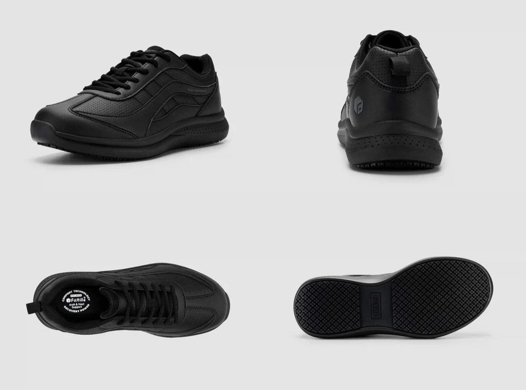 FitVille Men's TopGrip SR Work Shoes V2 - 7