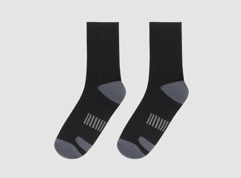 FitVille SportStep Athletic Mid Socks 5 - Pair Bundle (for Men) - 3