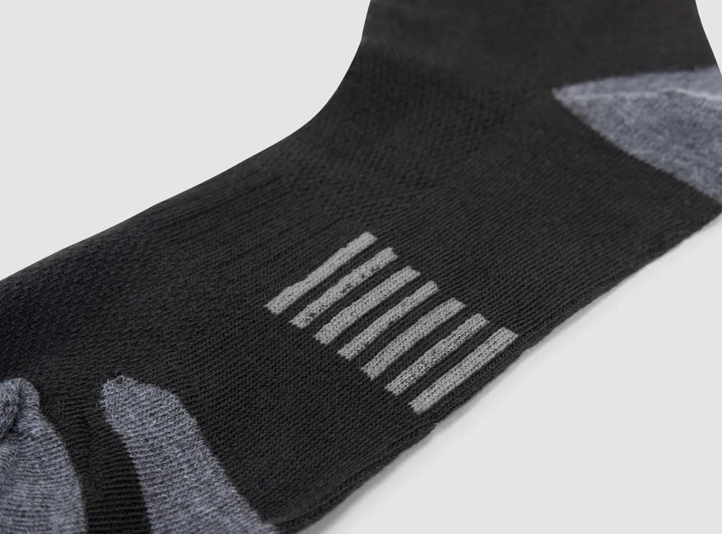 FitVille SportStep Athletic Mid Socks 5 - Pair Bundle (for Men) - 6