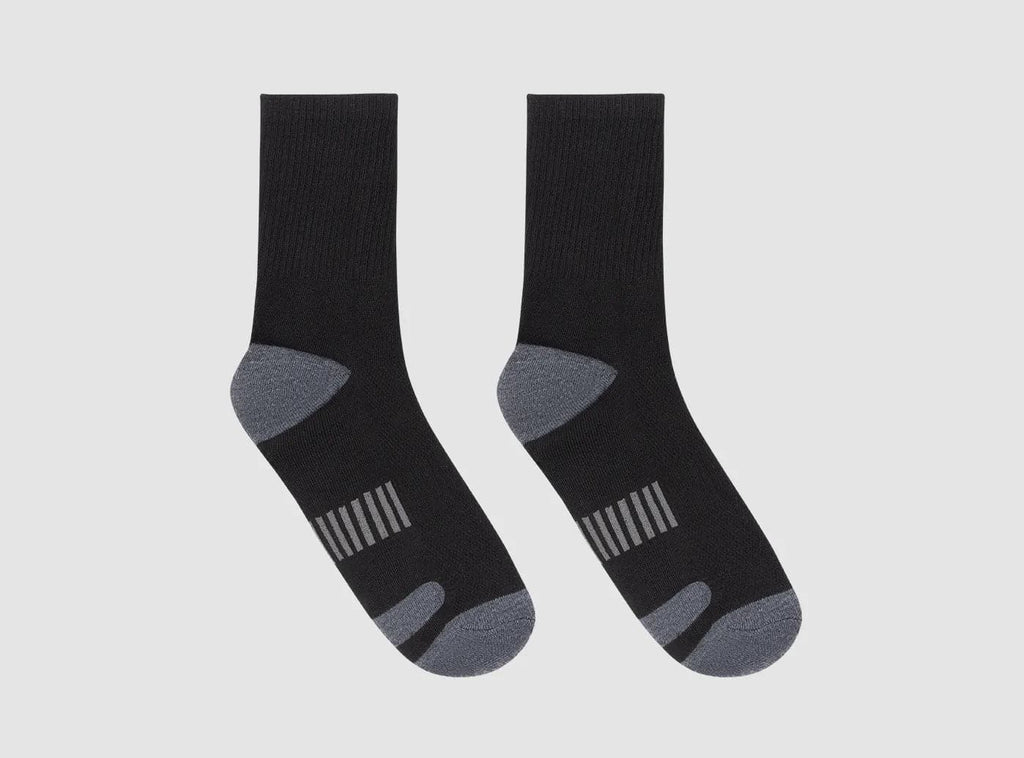 FitVille SportStep Athletic Mid Socks 5 - Pair Bundle (for Men) - 4