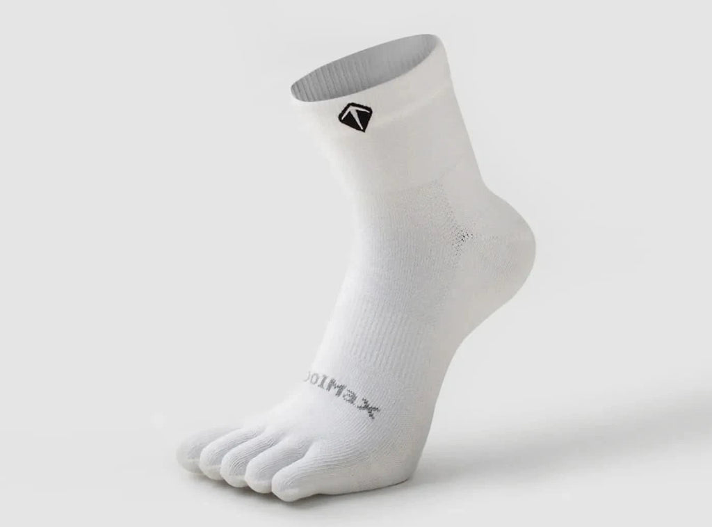 FitVille Unisex Five - Toe Running Socks 2 - Pair Bundle - 3