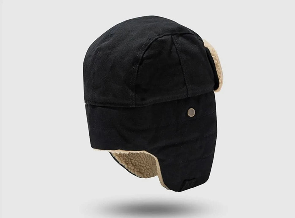 FitVille Warm Bomber Hat with Earflaps (Unisex) - 2