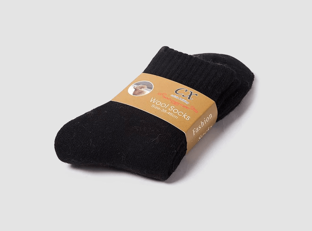 FitVille Warm Cozy Wool Socks Pack of 3 (Unisex) - 1