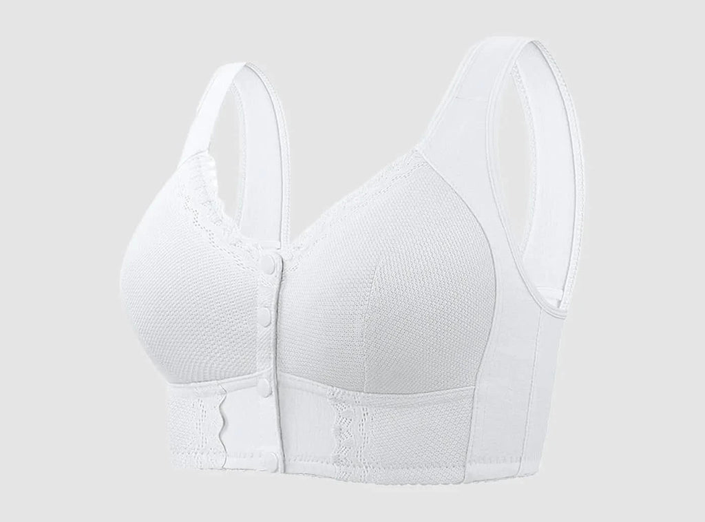 FitVille Wireless Front Closure Bra for Seniors - 1