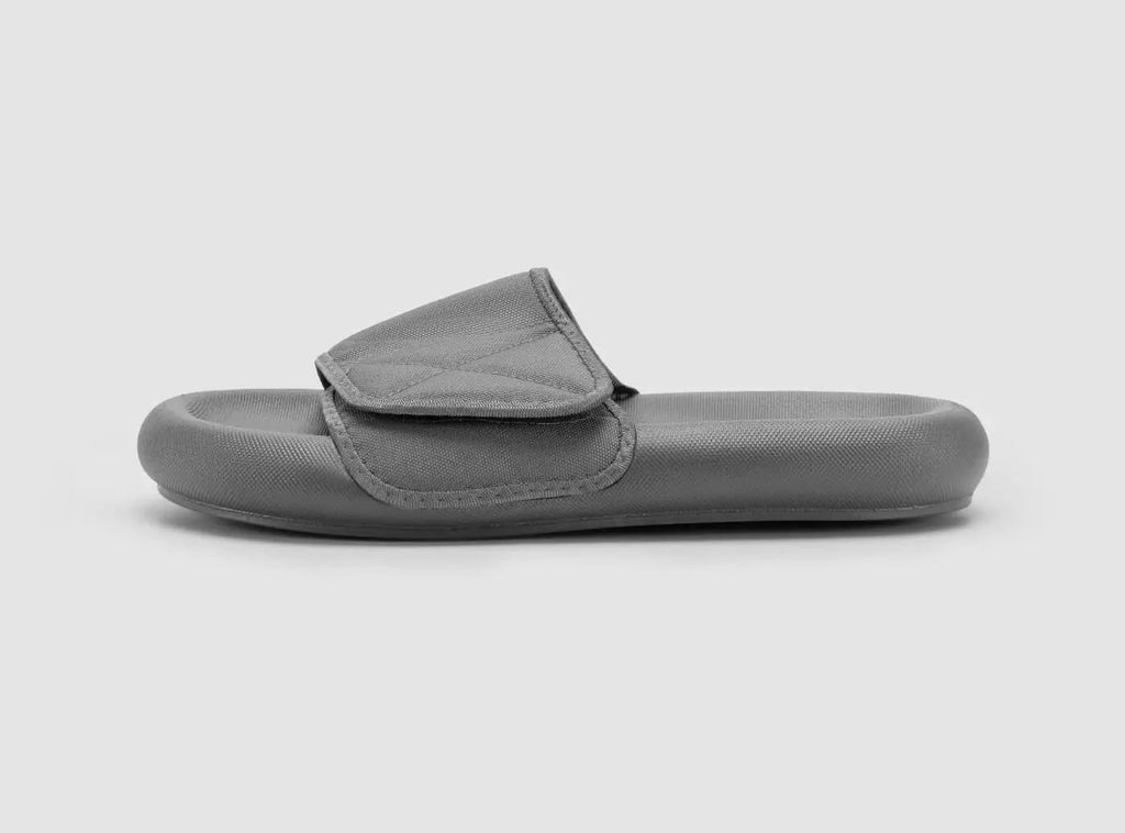 FitVille Women's Adjustable Slip - Resistant Cushioning Slide Sandal - 2