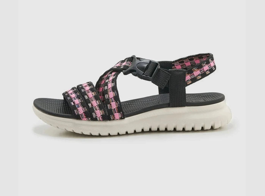 FitVille Women's Breathable Thick - Soled Outdoor Sandals - 6