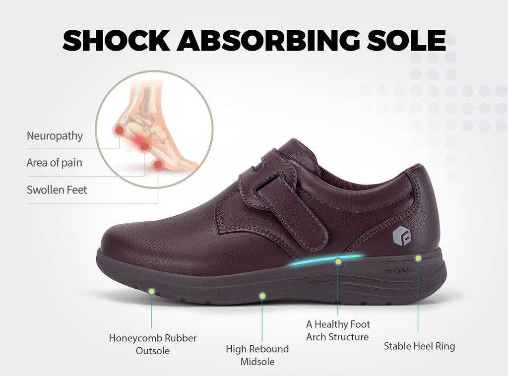 FitVille Women's BriskWalk Elite Dress Shoes V4 - 24