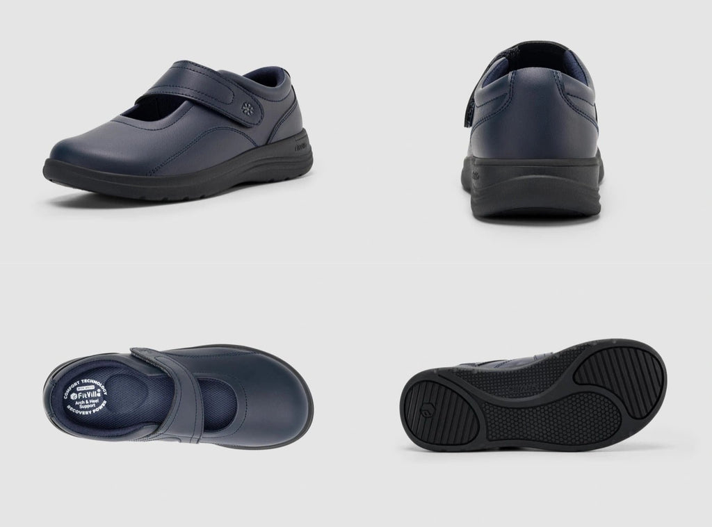 FitVille Women's BriskWalk Elite Dress Shoes V8 - 24