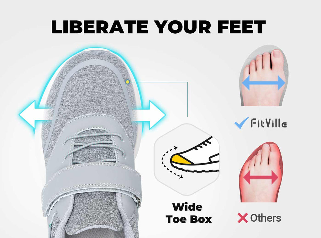 FitVille Women's Cloud Wanderer StrapFit V13 - 13