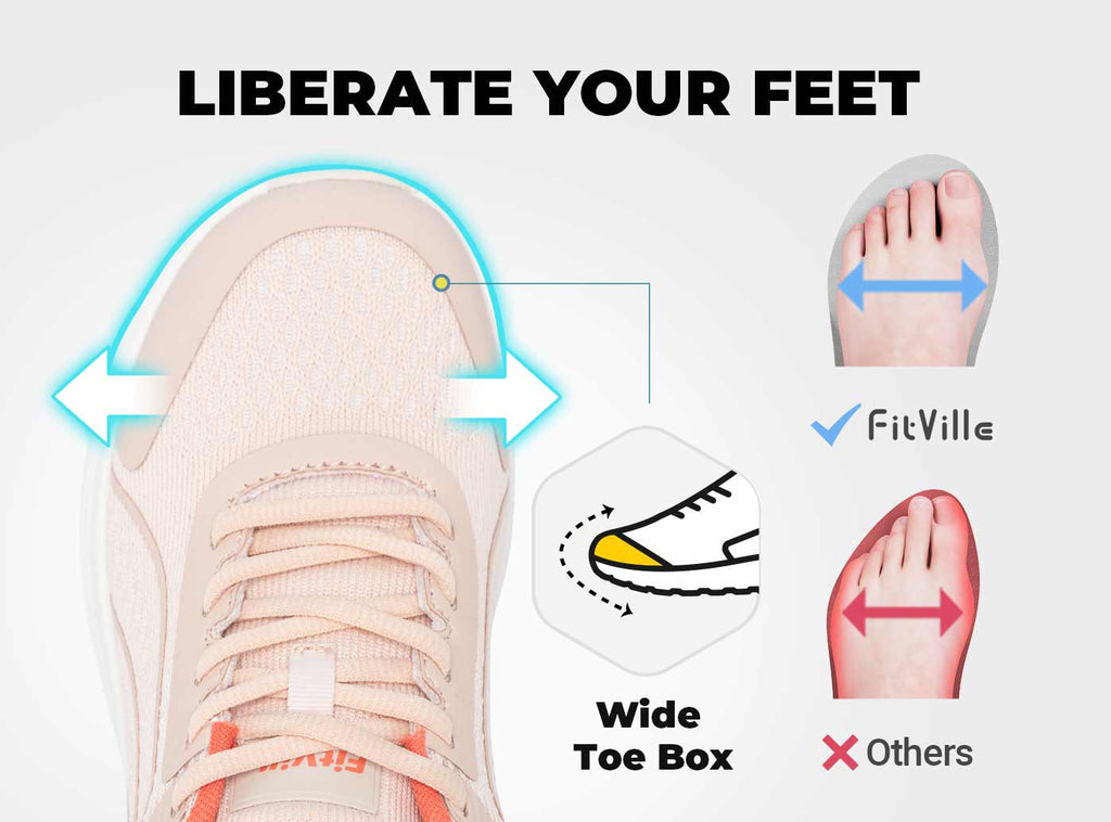 FitVille Women's Cloud Wanderer V16 - 19