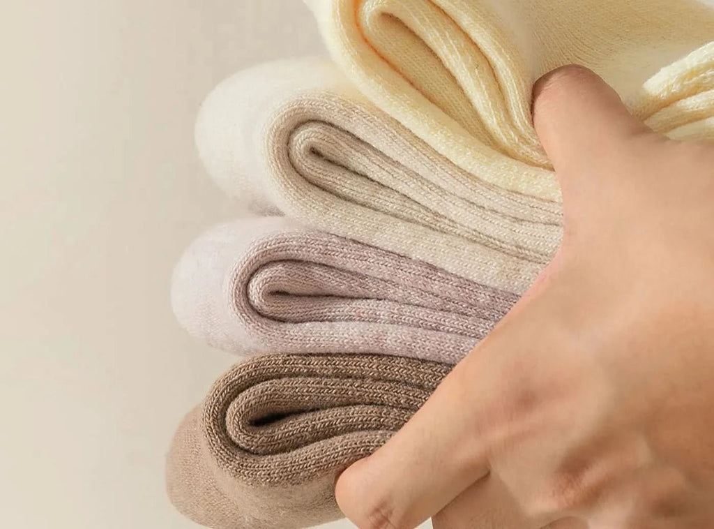 FitVille Women's Cozy Winter Fleece - Lined Crew Socks 3 - Pair Bundle - 6