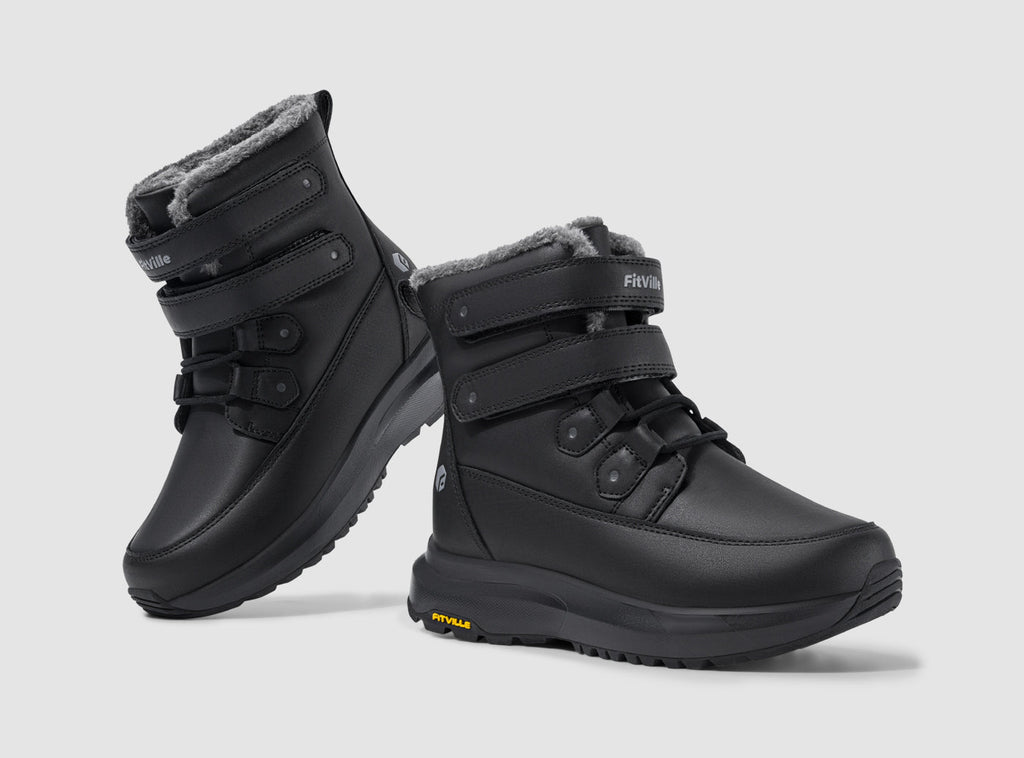 FitVille Women's CozyCore Winter Boots V11 - 8