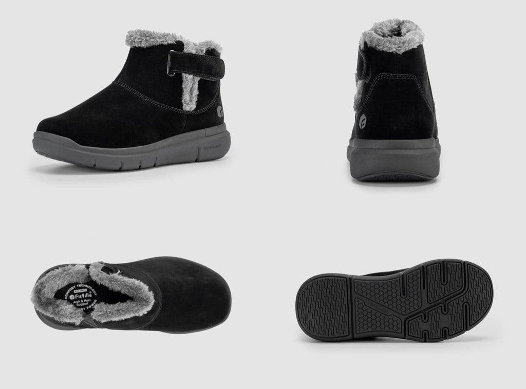 FitVille Women's CozyCore Winter Boots V2 - 15