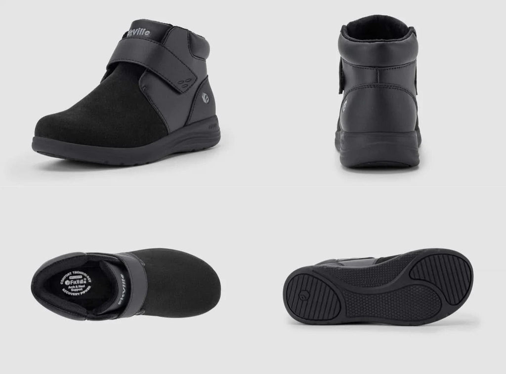 FitVille Women's CozyCore Winter Boots V6 - 9