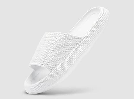FitVille Women's Cushioning Shock - Absorbing Slip - Resistant Bathroom Slippers - 2