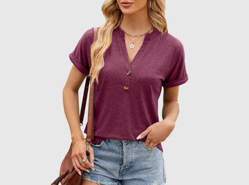 FitVille Women's Easy Breezy Top V1 - 1