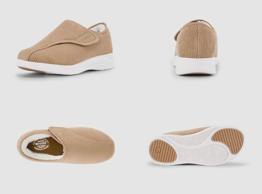 FitVille Women's EasyTop Comfort Slipper V1 - 9