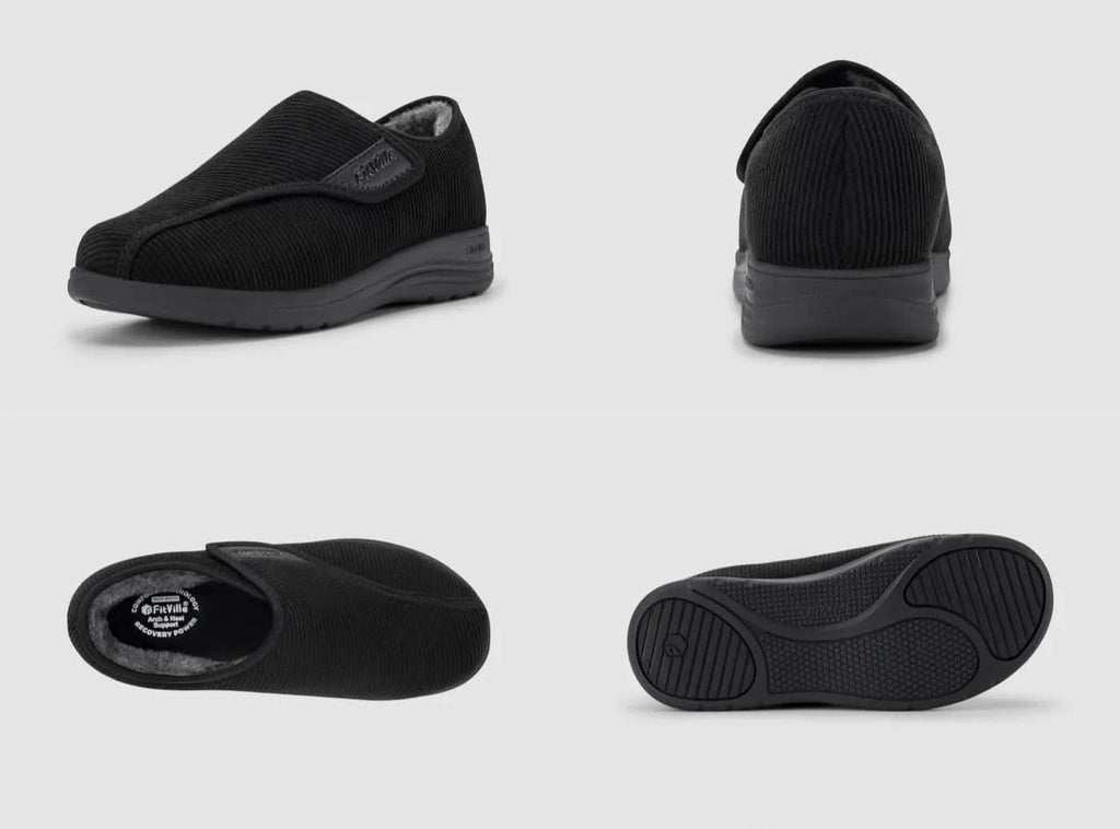 FitVille Women's EasyTop Comfort Slipper V1 - 19