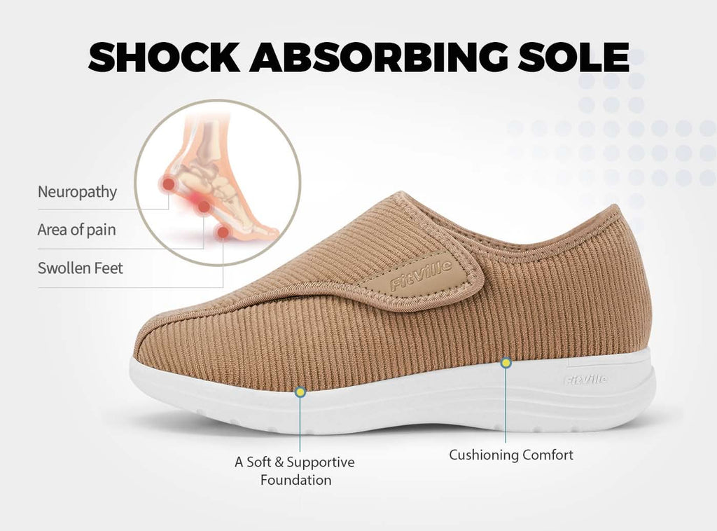 FitVille Women's EasyTop Comfort Slipper V1 - 16