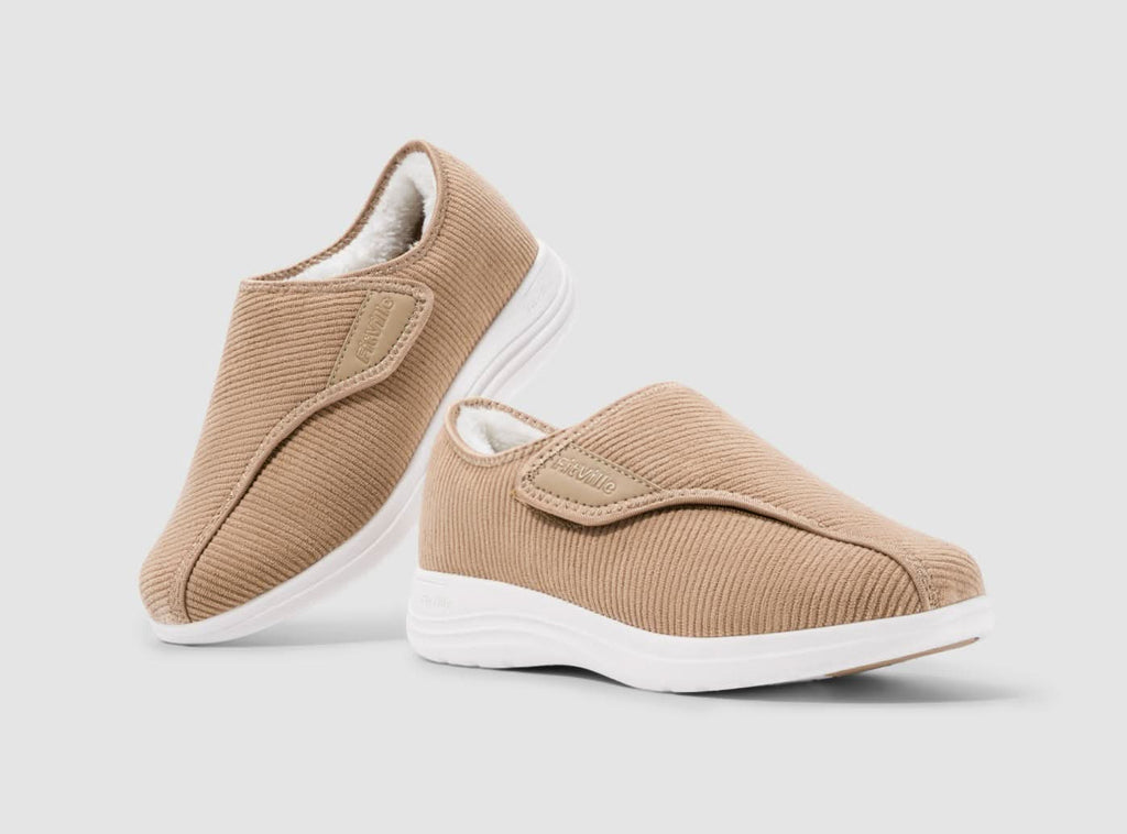 FitVille Women's EasyTop Comfort Slipper V1 - 10