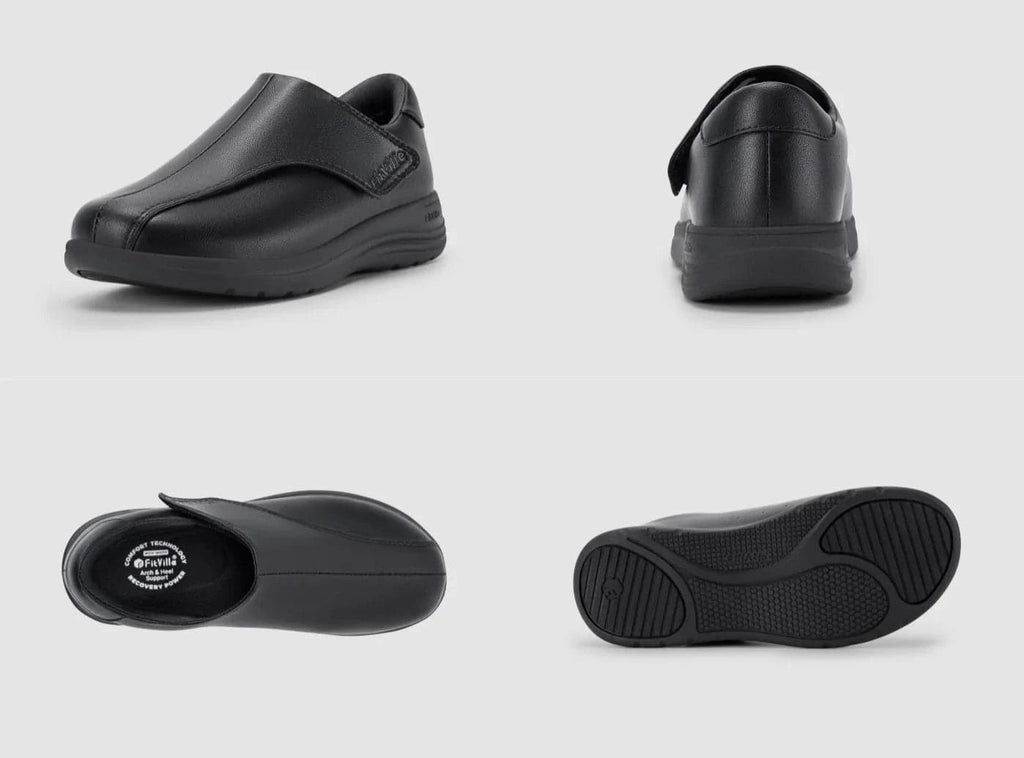 FitVille Women's EasyTop Deluxe Dress Shoes V1 - 15