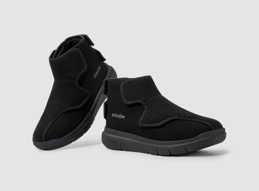 FitVille Women's EasyTop Diabetic Winter Boots V2 - 29