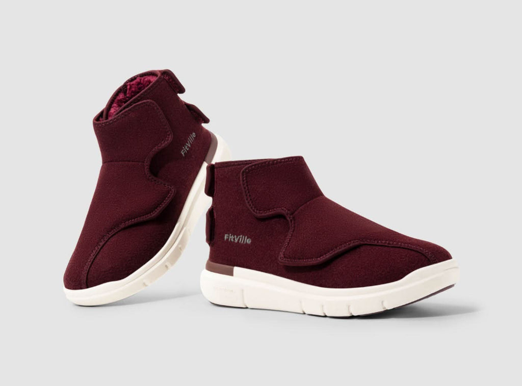 FitVille Women's EasyTop Diabetic Winter Boots V2 - 20