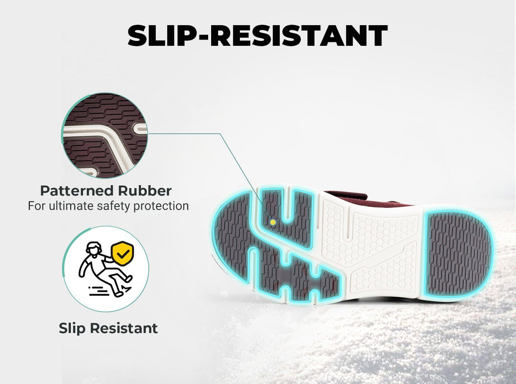 FitVille Women's EasyTop Diabetic Winter Boots V2 - 8