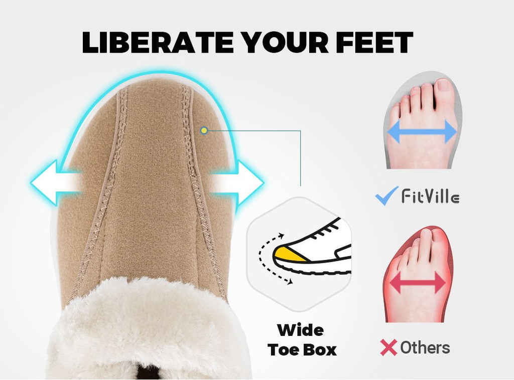 FitVille Women's EasyTop Diabetic Winter Boots V3 - 13