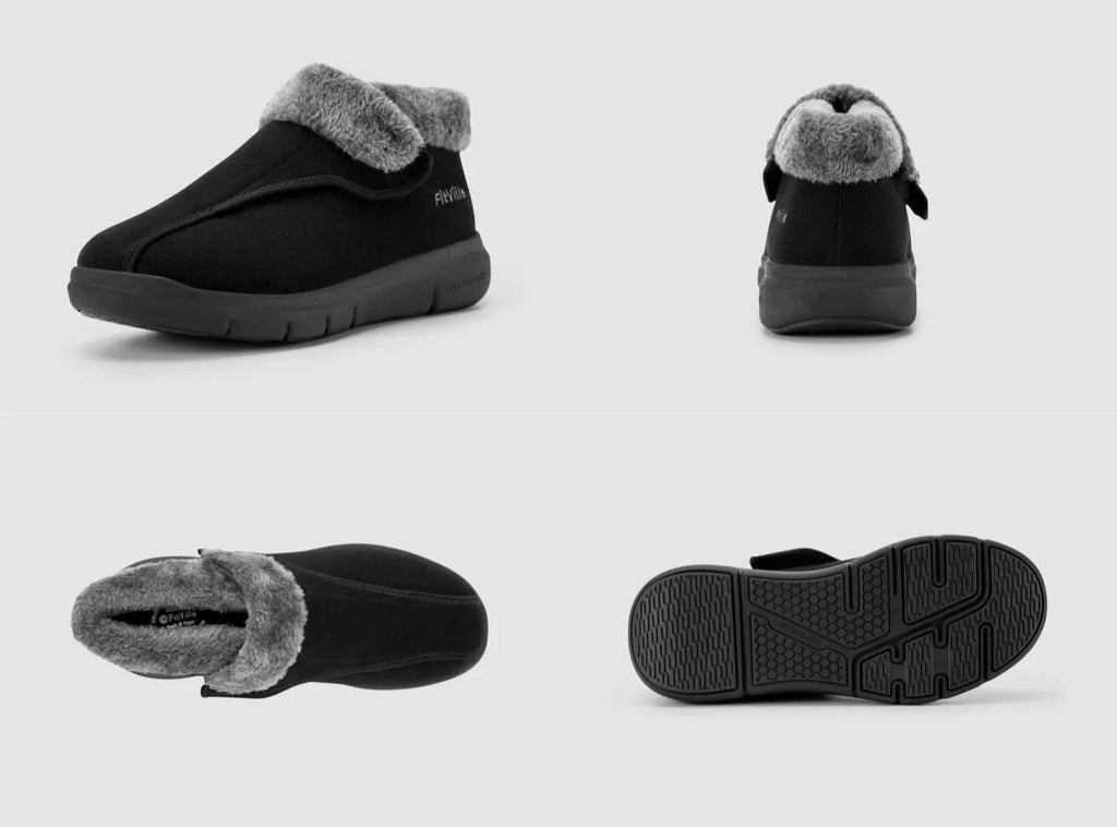 FitVille Women's EasyTop Diabetic Winter Boots V3 - 28