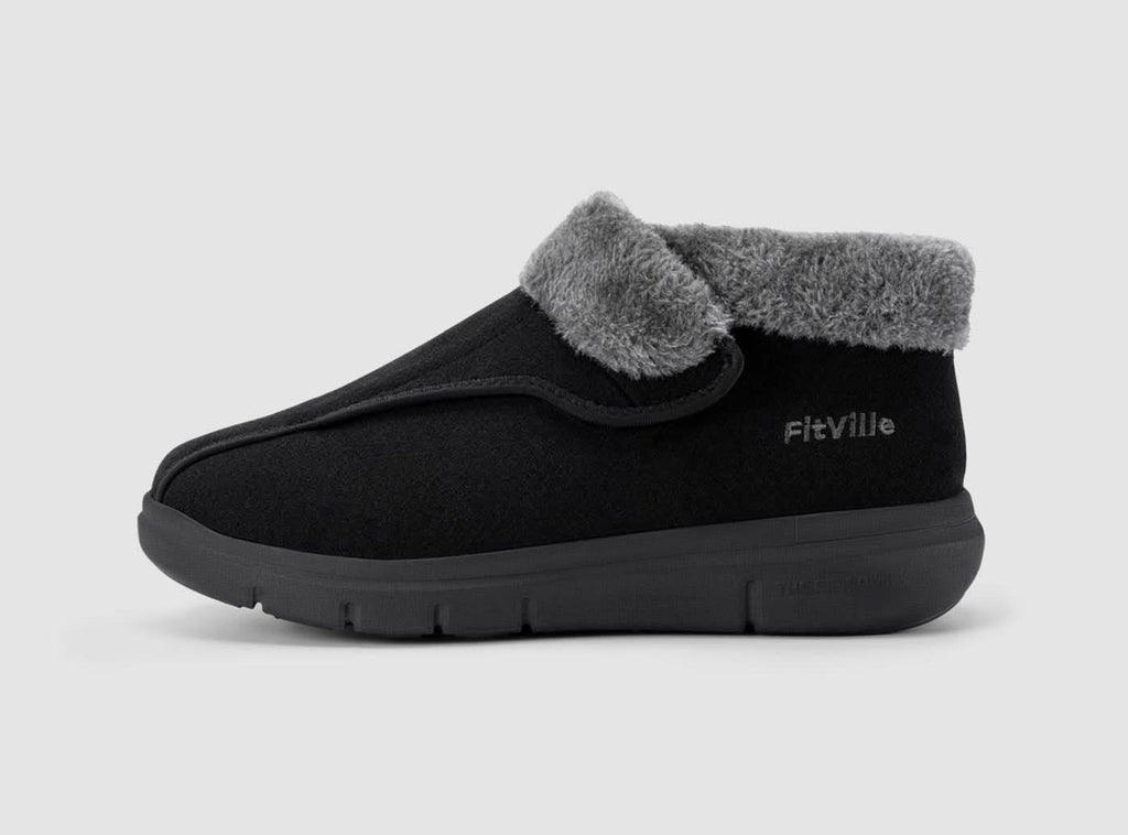 FitVille Women's EasyTop Diabetic Winter Boots V3 - 21