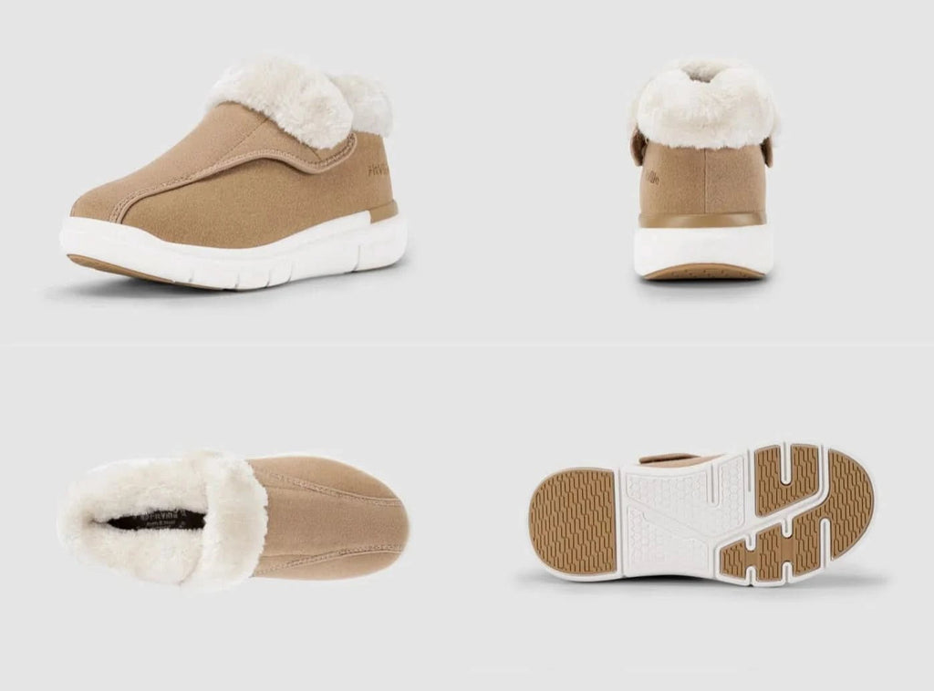 FitVille Women's EasyTop Diabetic Winter Boots V3 - 9