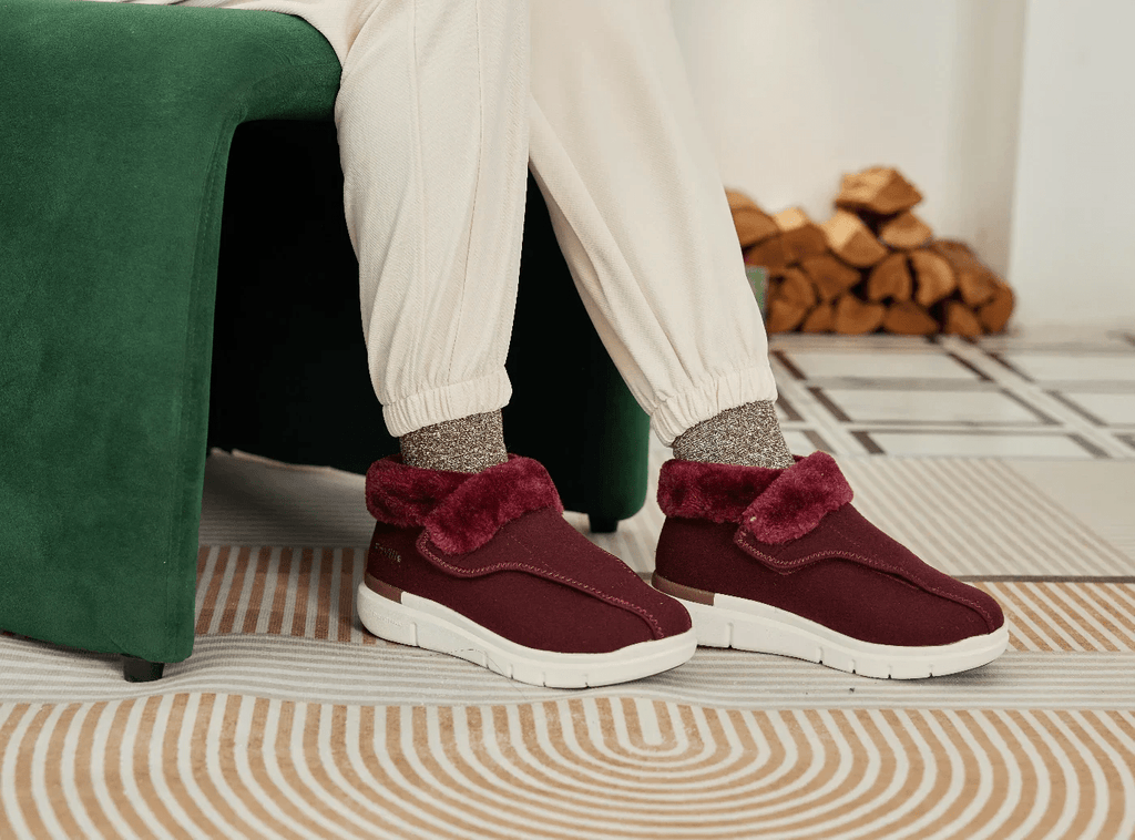 FitVille Women's EasyTop Diabetic Winter Boots V3 - 12