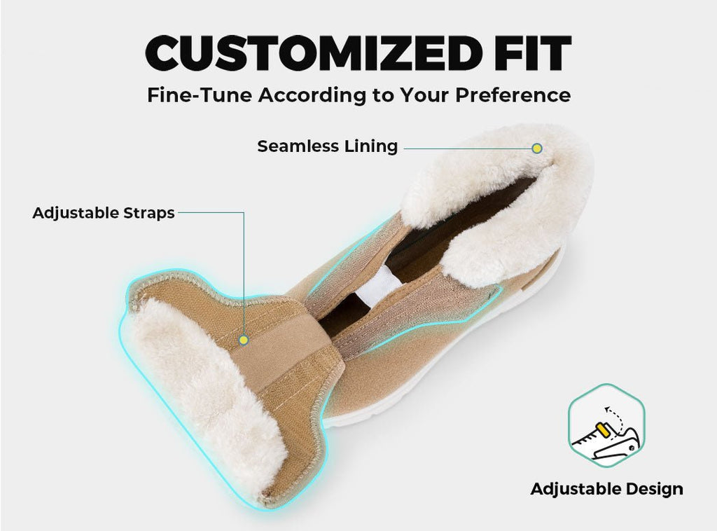 FitVille Women's EasyTop Diabetic Winter Boots V3 - 5