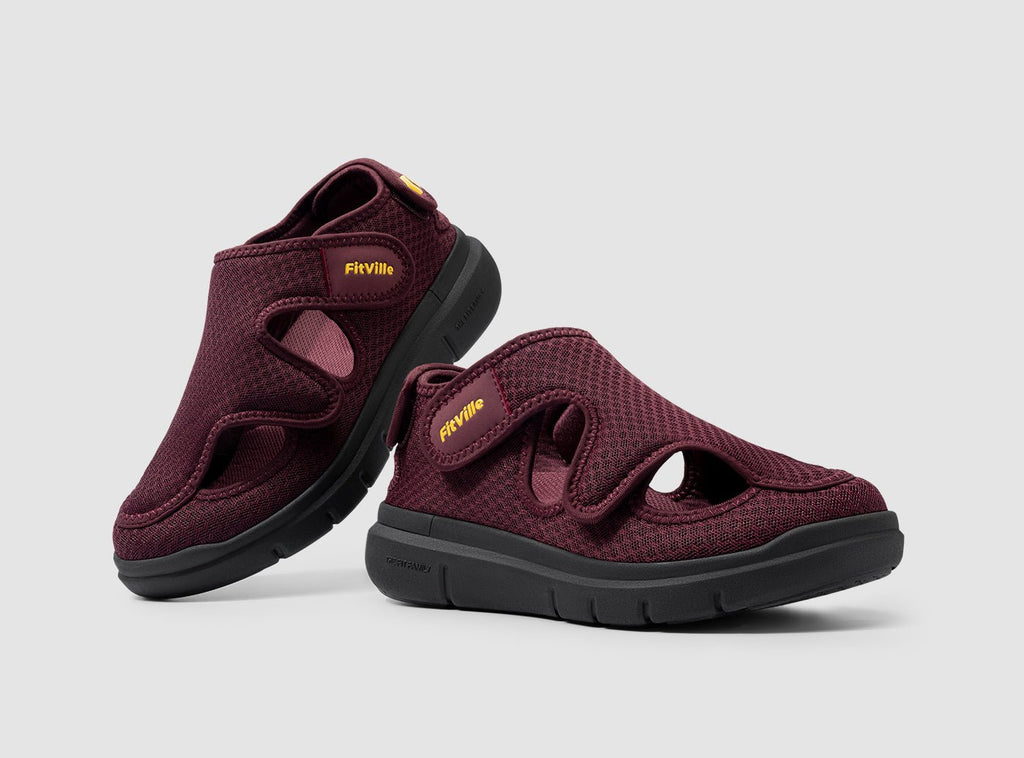 FitVille Women's EasyTop Recovery Sandal V5 - 15